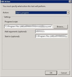 Corrected Task Scheduler Job Corrected Task Scheduler Job
